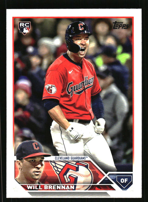 Will Brennan 2023 Topps Series 2 Front of Card