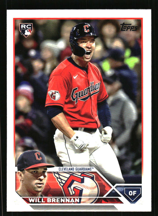 Will Brennan 2023 Topps Series 2 Front of Card