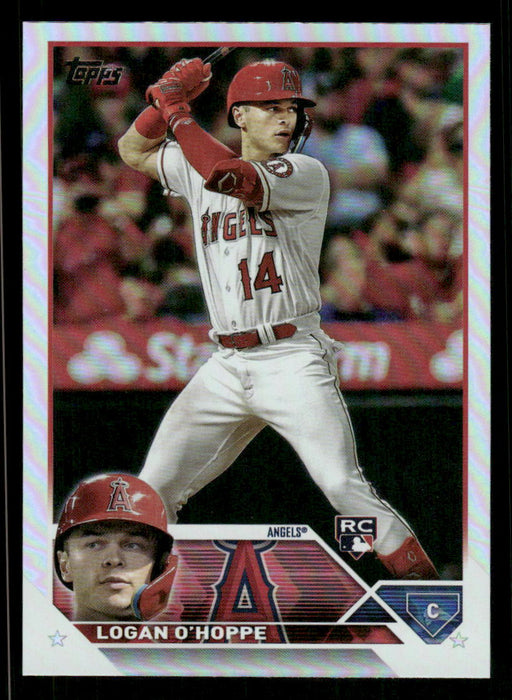 Logan O'Hoppe 2023 Topps Series 2 Front of Card