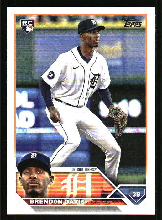 Brendon Davis 2023 Topps Series 2 Front of Card