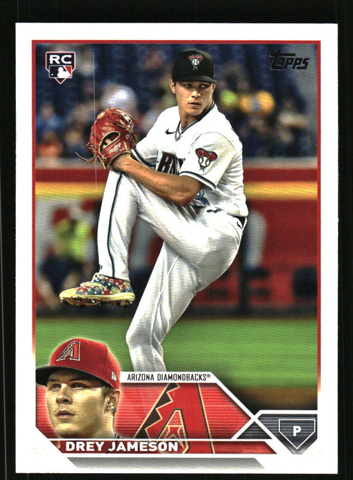 Drey Jameson 2023 Topps Series 2 Front of Card