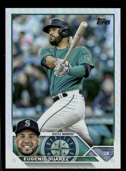 Eugenio Suarez 2023 Topps Series 2 Front of Card