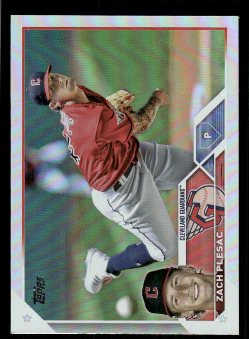 Zach Plesac 2023 Topps Series 2 Front of Card