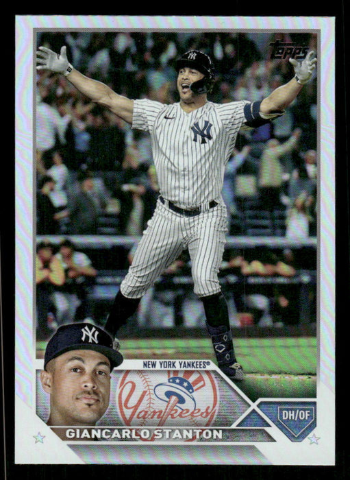 Giancarlo Stanton 2023 Topps Series 2 Front of Card