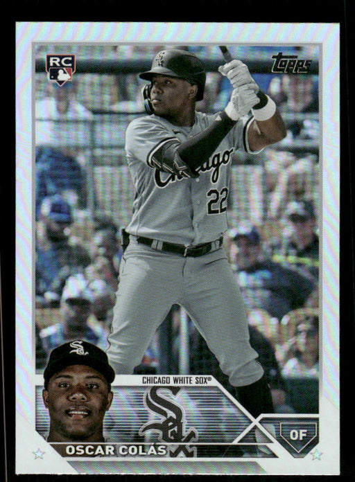 Oscar Colas 2023 Topps Series 2 Front of Card