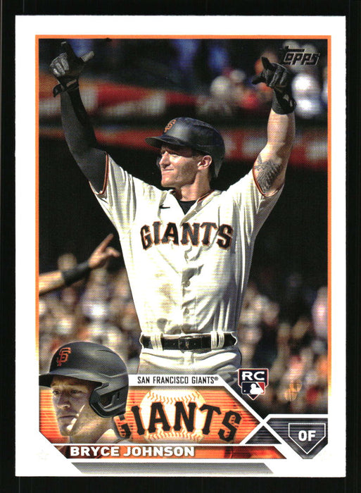 Bryce Johnson 2023 Topps Series 2 Front of Card