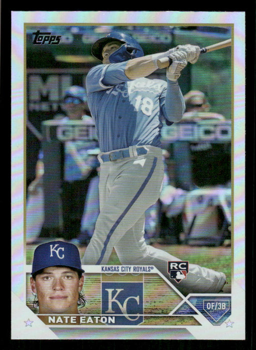 Nate Eaton 2023 Topps Series 2 Front of Card