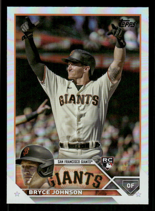 Bryce Johnson 2023 Topps Series 2 Front of Card