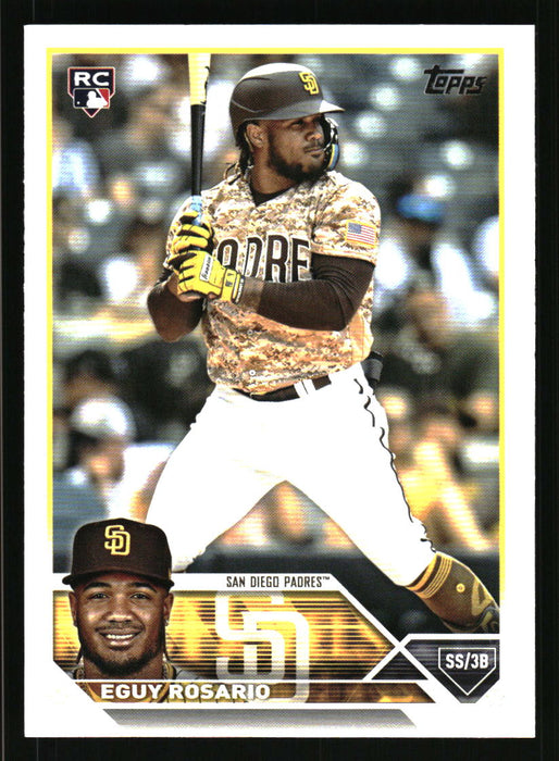 Eguy Rosario 2023 Topps Series 2 Front of Card