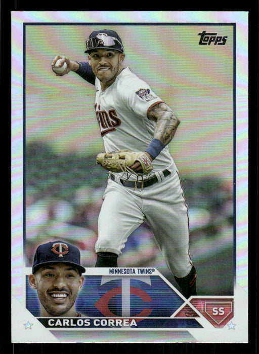 Carlos Correa 2023 Topps Series 2 Front of Card