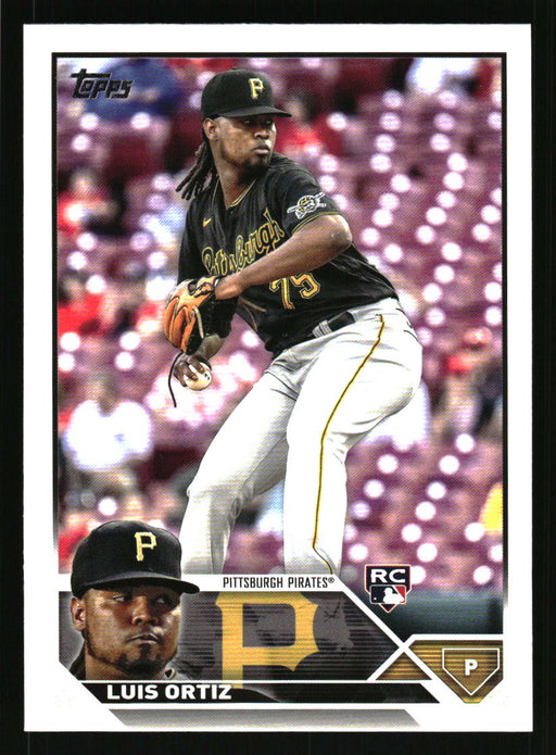 Luis Ortiz 2023 Topps Series 2 Front of Card