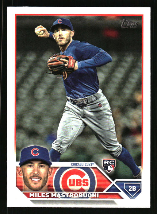 Miles Mastrobuoni 2023 Topps Series 2 Front of Card