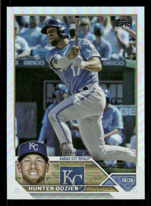 Hunter Dozier 2023 Topps Series 2 Front of Card