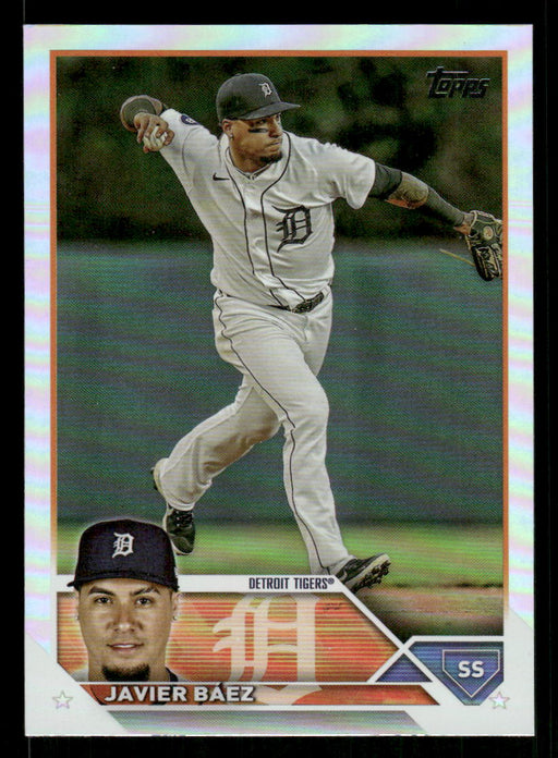 Javier Baez 2023 Topps Series 2 Front of Card