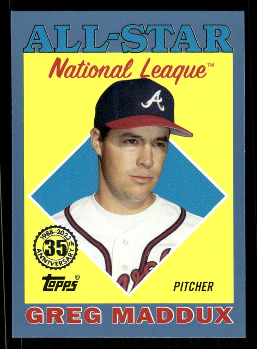 Greg Maddux 2023 Topps Series 2 Front of Card