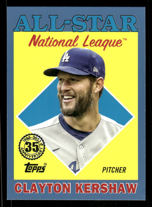 Clayton Kershaw 2023 Topps Series 2 Front of Card