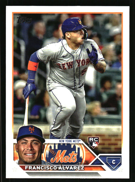 Francisco Alvarez 2023 Topps Series 2 Front of Card