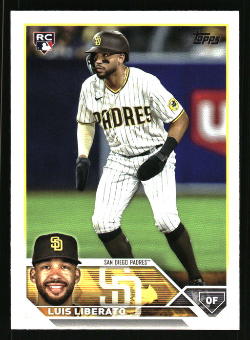 Luis Liberato 2023 Topps Series 2 Front of Card