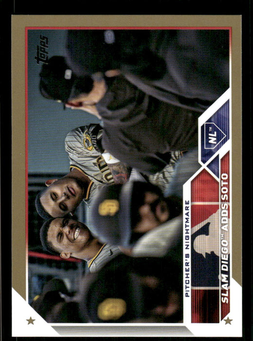 Juan Soto 2023 Topps Series 2 Front of Card