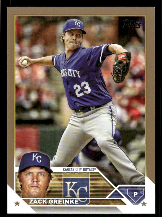 Zack Greinke 2023 Topps Series 2 Front of Card