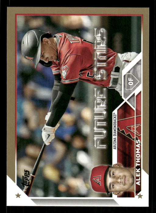 Alek Thomas 2023 Topps Series 2 Front of Card