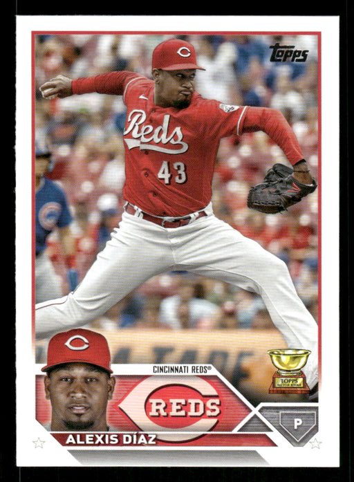 Alexis Diaz 2023 Topps Series 2 Front of Card