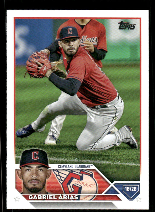 Gabriel Arias 2023 Topps Series 2 Front of Card