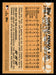 Oswald Peraza 2023 Topps Series 2 Back of Card