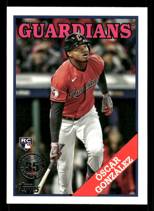 Oscar Gonzalez 2023 Topps Series 2 Front of Card