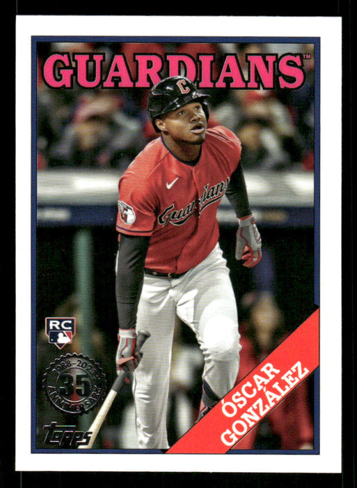 Oscar Gonzalez 2023 Topps Series 2 Front of Card