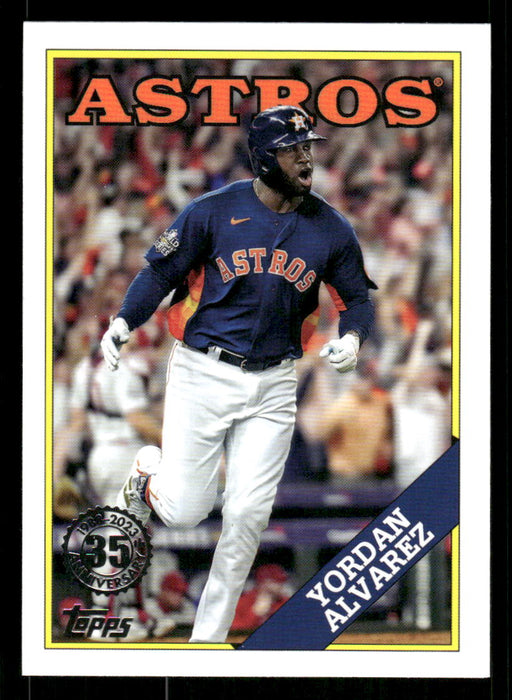 Yordan Alvarez 2023 Topps Series 2 Front of Card