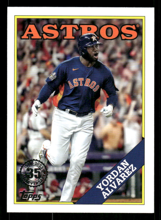 Yordan Alvarez 2023 Topps Series 2 Front of Card