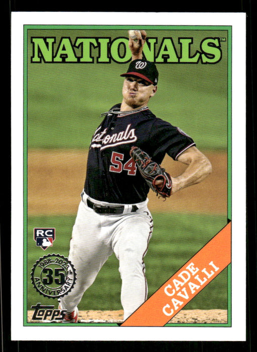 Cade Cavalli 2023 Topps Series 2 Front of Card