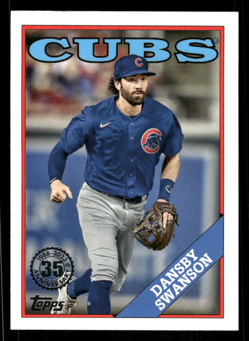 Dansby Swanson 2023 Topps Series 2 Front of Card