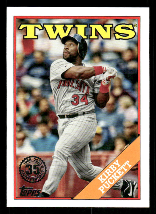 Kirby Puckett 2023 Topps Series 2 Front of Card