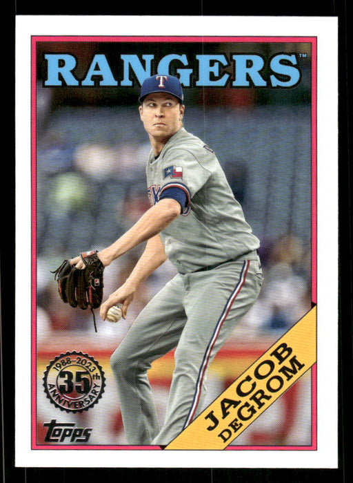 Jacob deGrom 2023 Topps Series 2 Front of Card