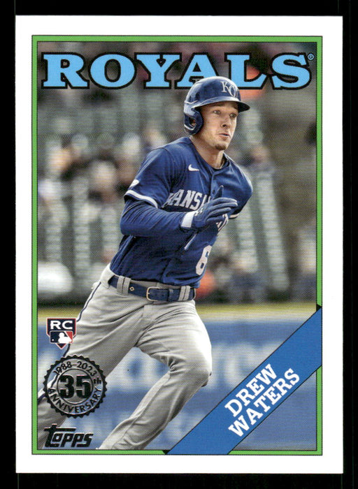 Drew Waters 2023 Topps Series 2 Front of Card