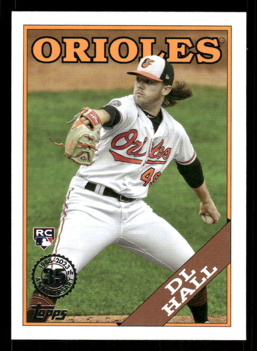 DL Hall 2023 Topps Series 2 Front of Card