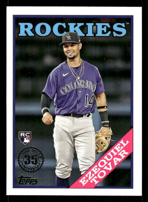 Ezequiel Tovar 2023 Topps Series 2 Front of Card