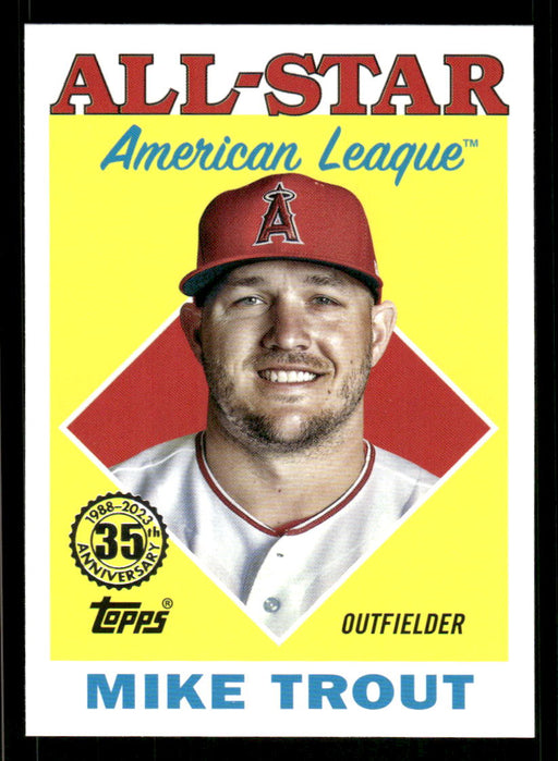 Mike Trout 2023 Topps Series 2 Front of Card