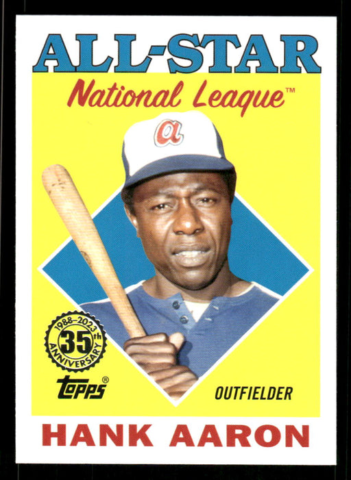 Hank Aaron 2023 Topps Series 2 Front of Card