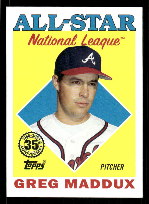 Greg Maddux 2023 Topps Series 2 Front of Card