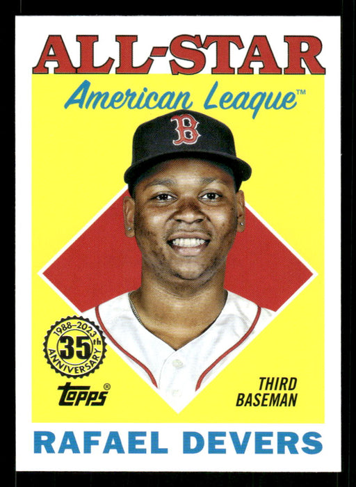 Rafael Devers 2023 Topps Series 2 Front of Card