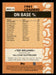 Ted Williams 2023 Topps Series 2 Back of Card