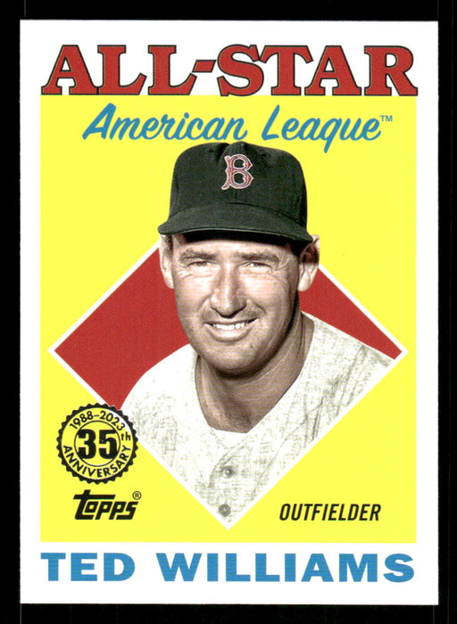 Ted Williams 2023 Topps Series 2 Front of Card