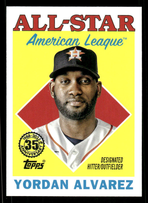 Yordan Alvarez 2023 Topps Series 2 Front of Card