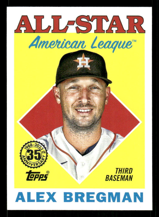 Alex Bregman 2023 Topps Series 2 Front of Card