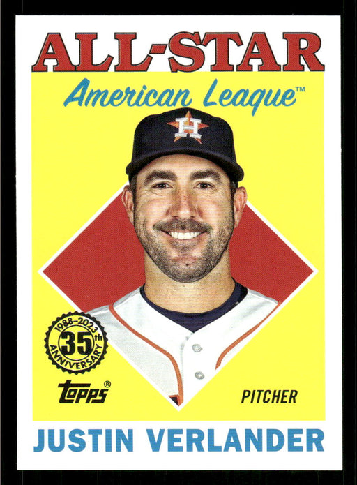 Justin Verlander 2023 Topps Series 2 Front of Card