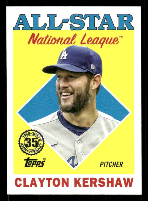 Clayton Kershaw 2023 Topps Series 2 Front of Card