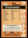 Jazz Chisholm Jr. 2023 Topps Series 2 Back of Card
